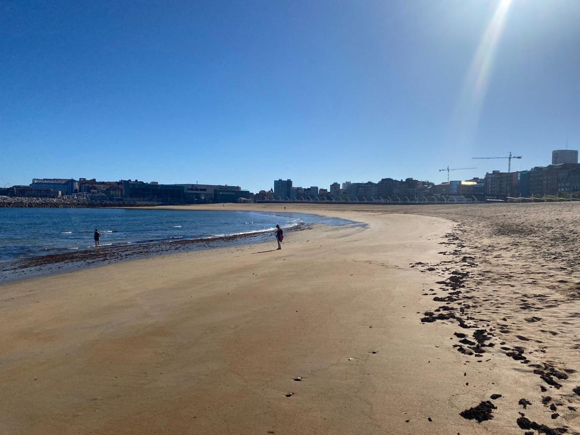 Poniente Beach Gijón Exterior foto
