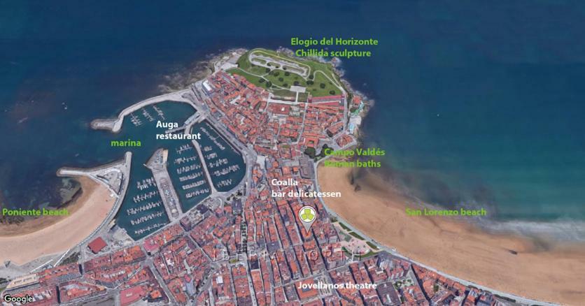Poniente Beach Gijón Exterior foto